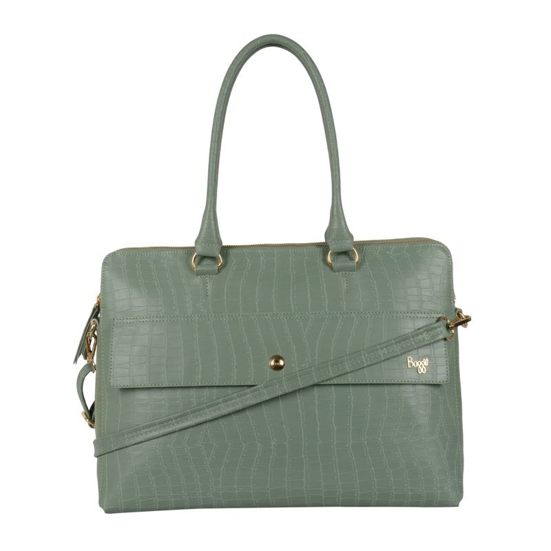 Buy Baggit Forager Green Large Laptop Bag Online