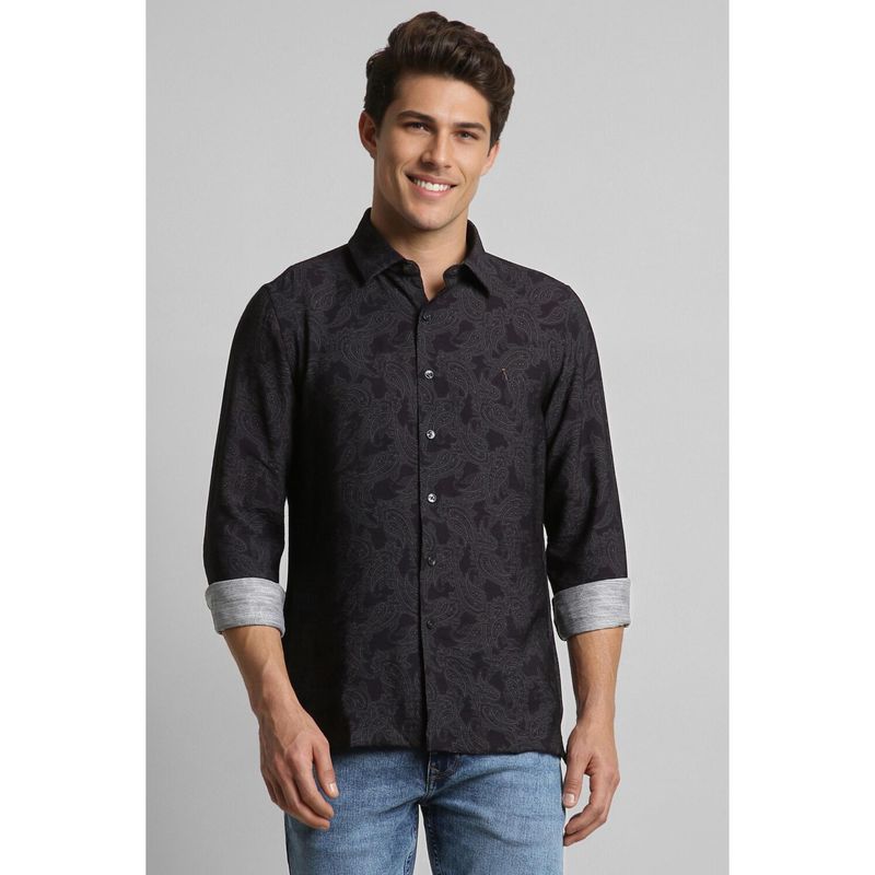 Simon Carter Black Casual Shirt for Men (39)
