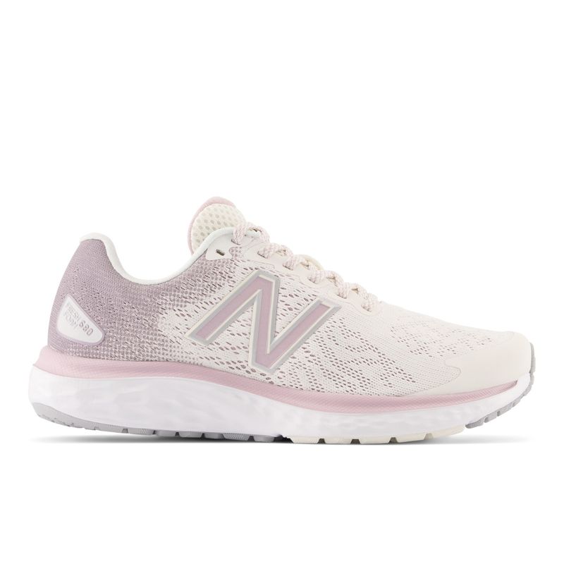 New Balance Women 680 Sea Salt Running Shoes (UK 4.5)