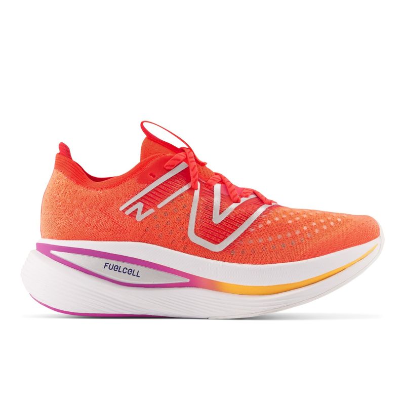 New Balance Women Fuelcell Electric Orange Running Shoes (UK 4.5)