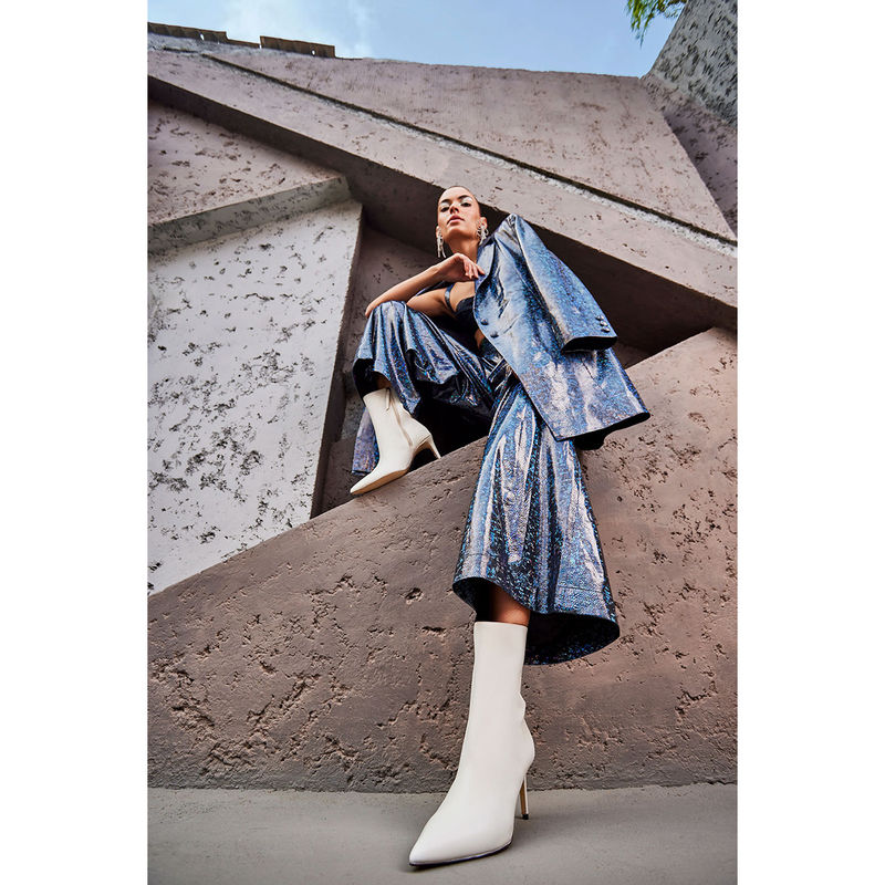 Oroh Cristina White Casual Boots (EURO 35)