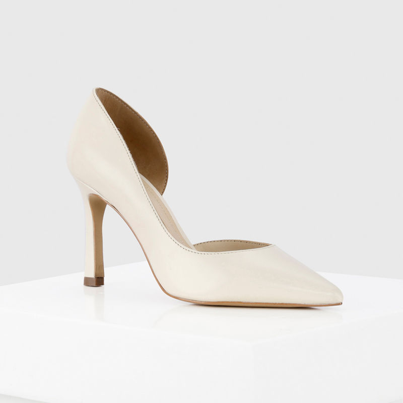 Oroh Barcelona White Pump Heels (EURO 35)
