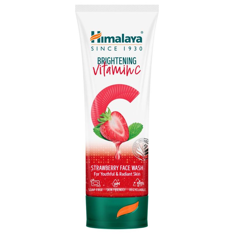 Himalaya Brightening Vitamin C Strawberry Face Wash