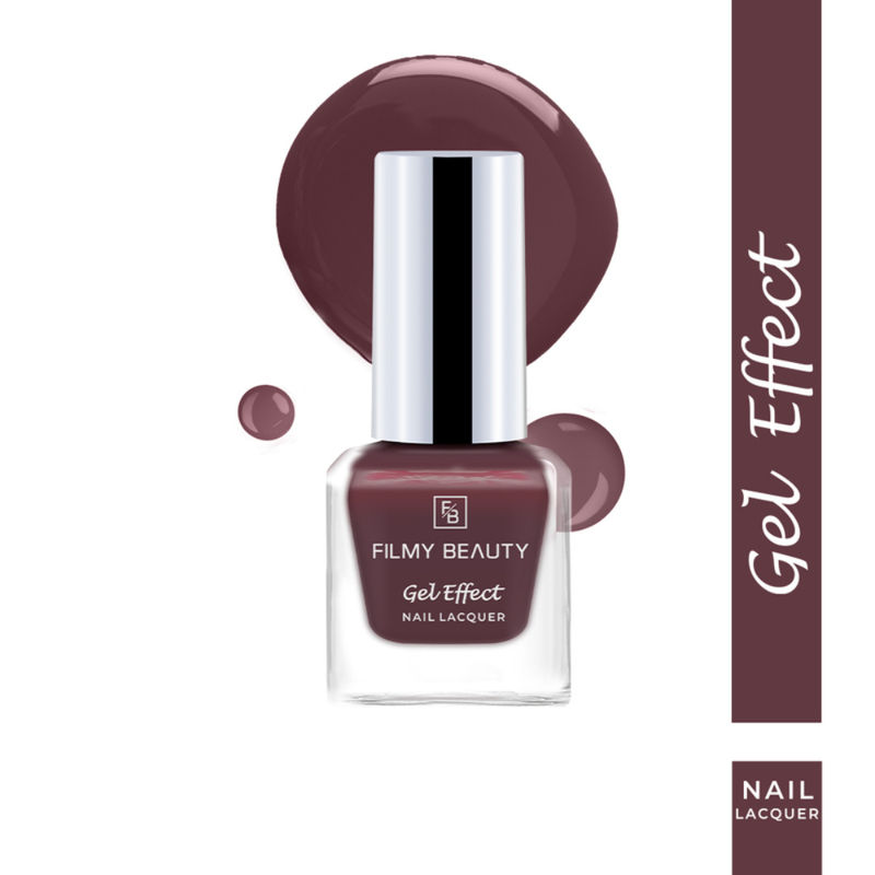 FILMY BEAUTY One Coat Gel Nail Polish - Wine Thirst