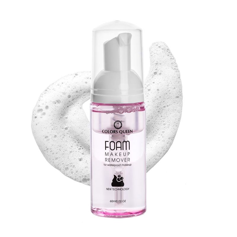 Colors Queen Foam Makeup Remover - Pink