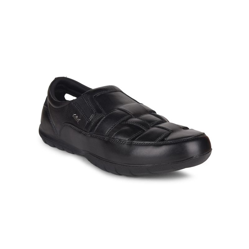 Scholl Men Black Casual Sandals (UK 8)