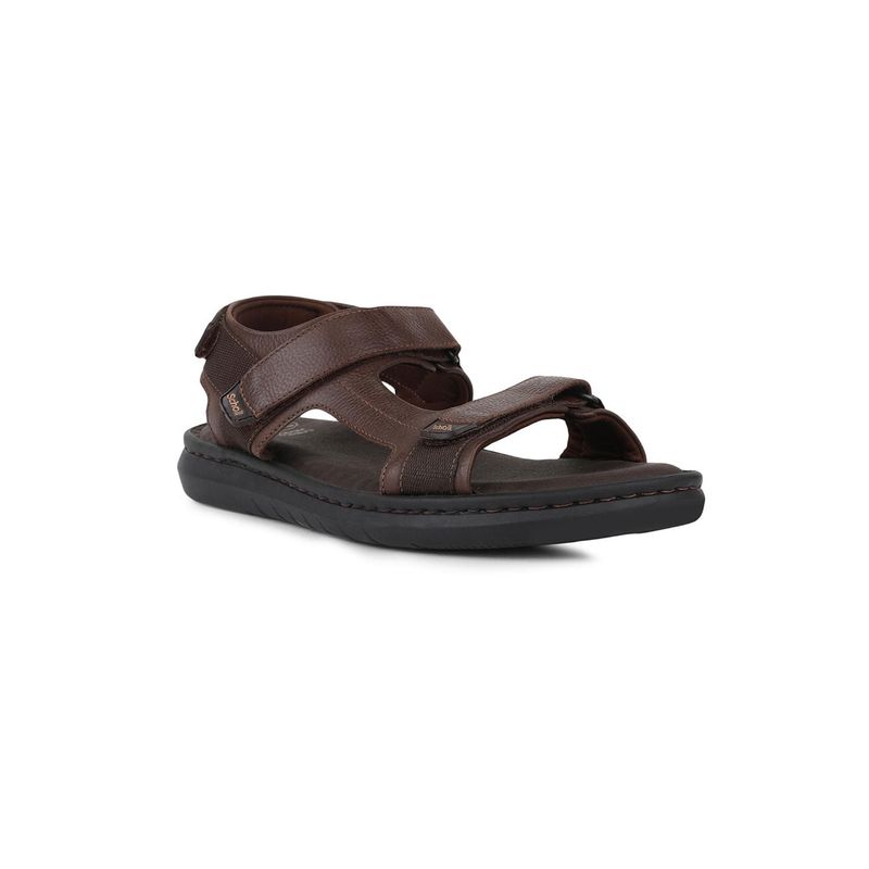 Scholl Men Brown Casual Sandals (UK 8)