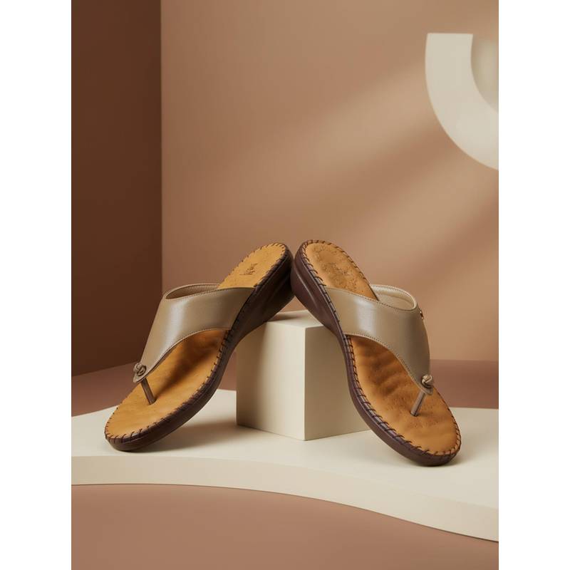 EZOK W-1208 Lightweight Comfort Olive Sandals (EURO 36)