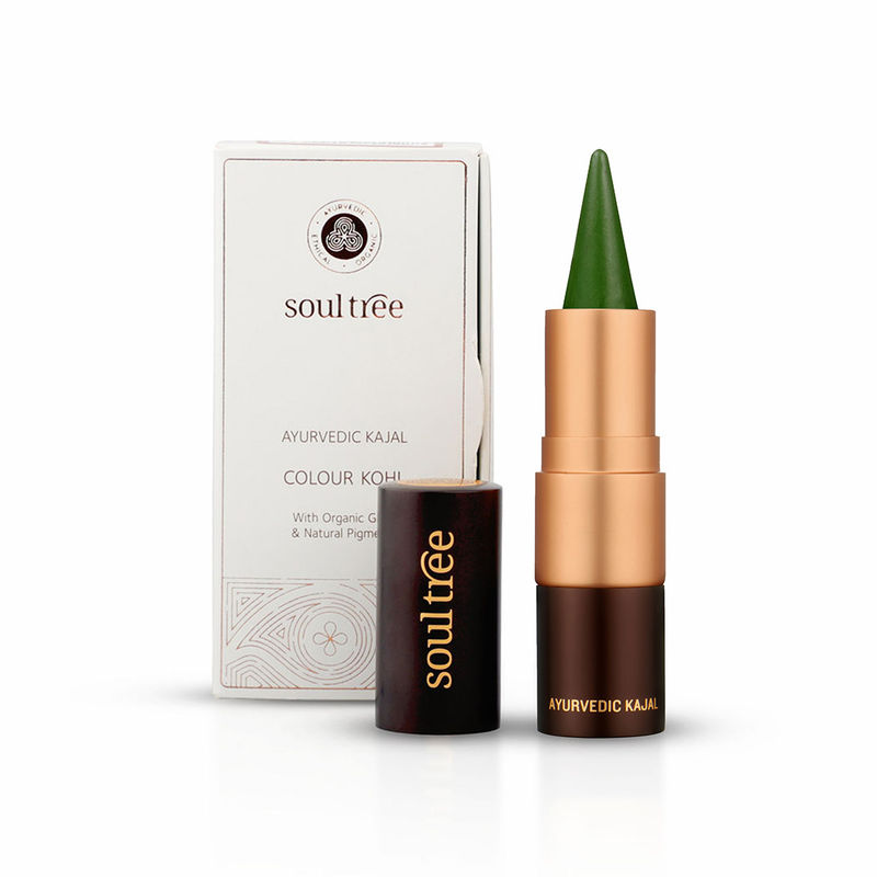 SoulTree Ayurvedic Kajal - Fern Green 001