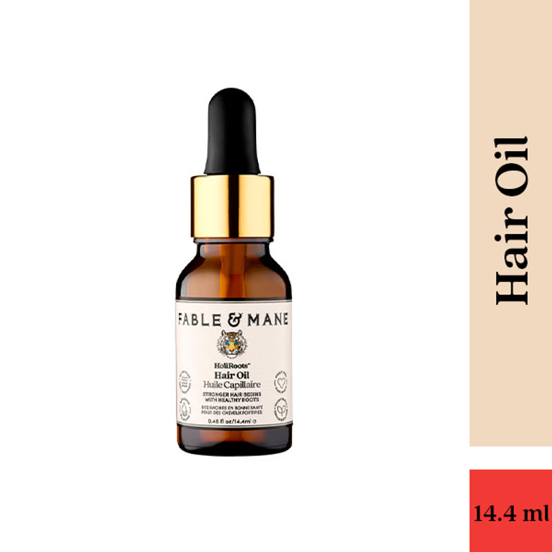 Fable & Mane HoliRoots Treatment Oil To Strengthen Roots and Thicken Hair