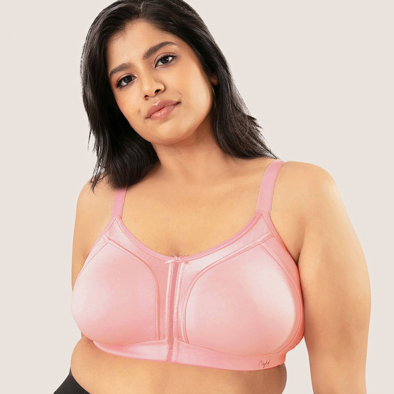 Nykd By Nykaa Support Me Pretty Bra - Coral NYB101 (38DD)