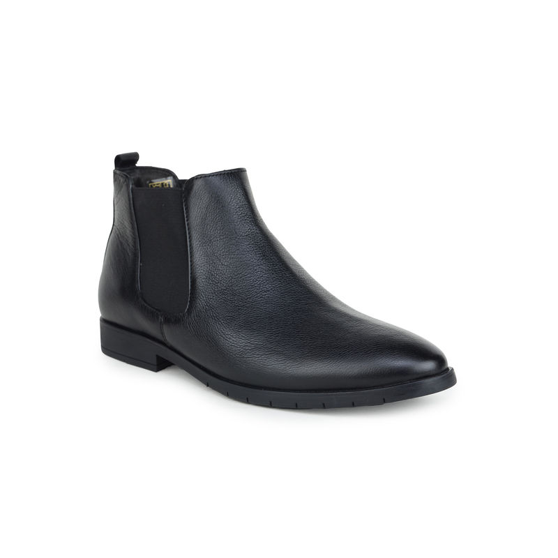 Zoom Shoes Mens Slip On Chelsea Boots - Black (UK 8)