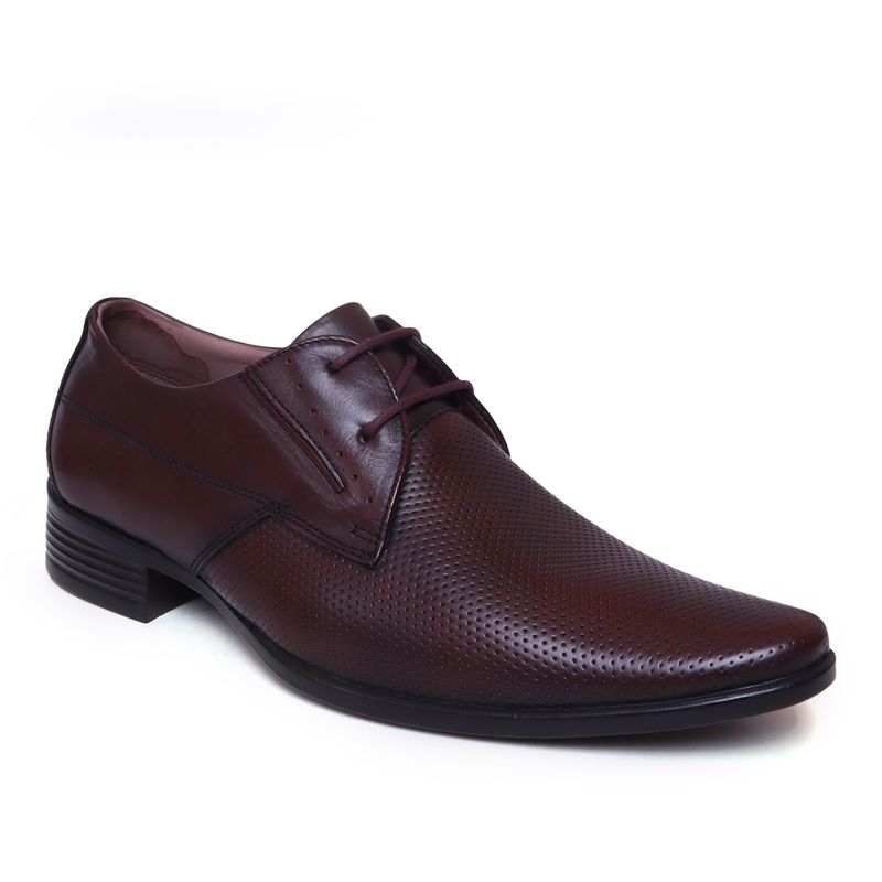 Zoom Shoes Mens Lace-Ups Derbies - Brown (UK 8)