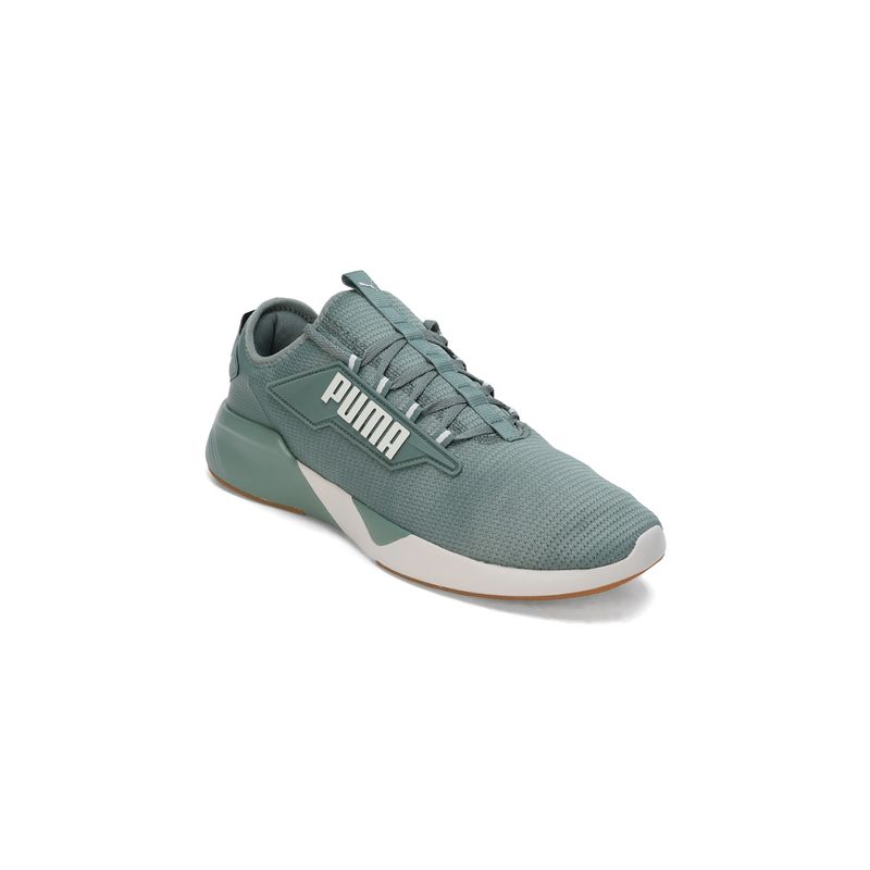 Puma Retaliate 2 Unisex Green Running Shoes (UK 8)