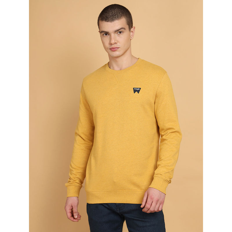 Wrangler Men's Yellow Sweatshirt (XL)