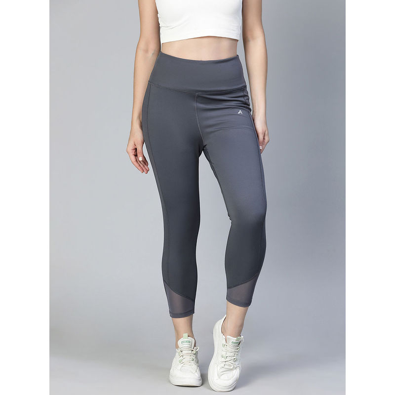 Athlisis Women Grey Training Tights (S)