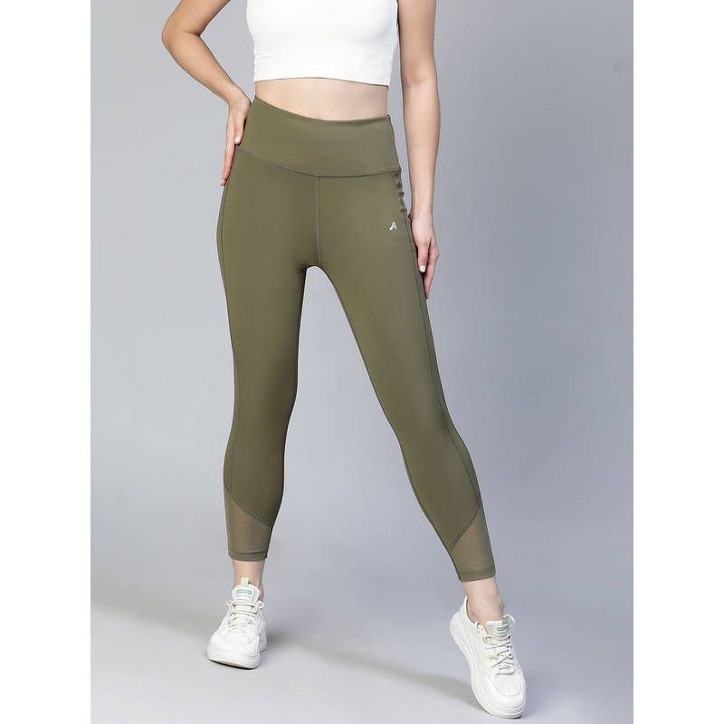 Athlisis Women Olive Training Tights (S)