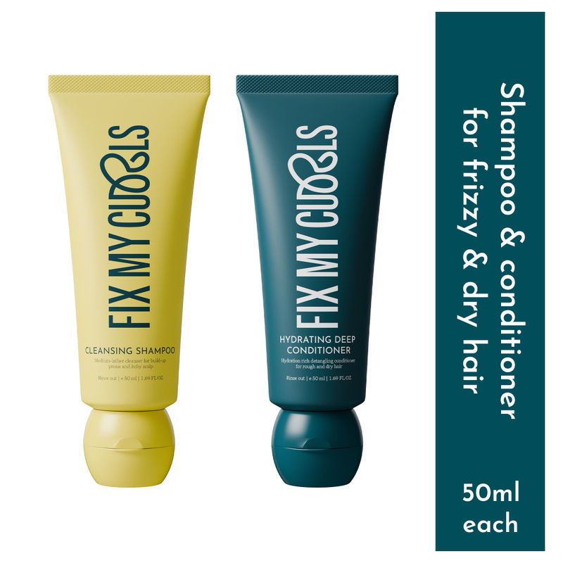 Fix My Curls Cleansing Shampoo & Hydrating Deep Conditioner