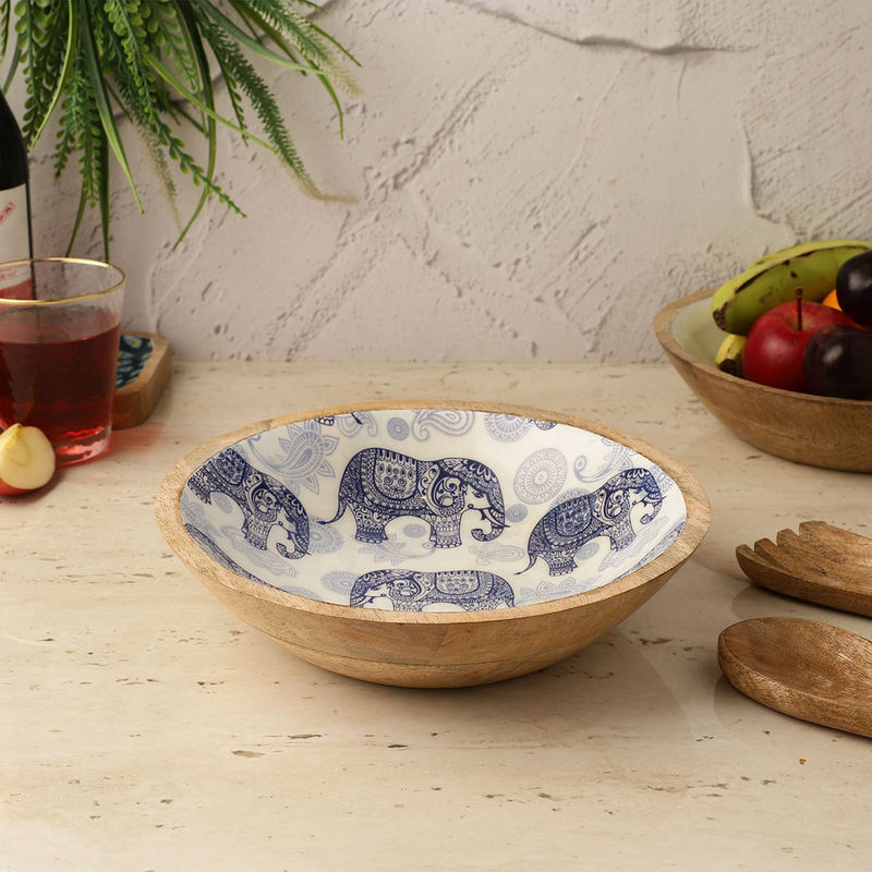 The Decor Mart Salad Bowl Royal Elephant Buy The Decor Mart Salad Bowl