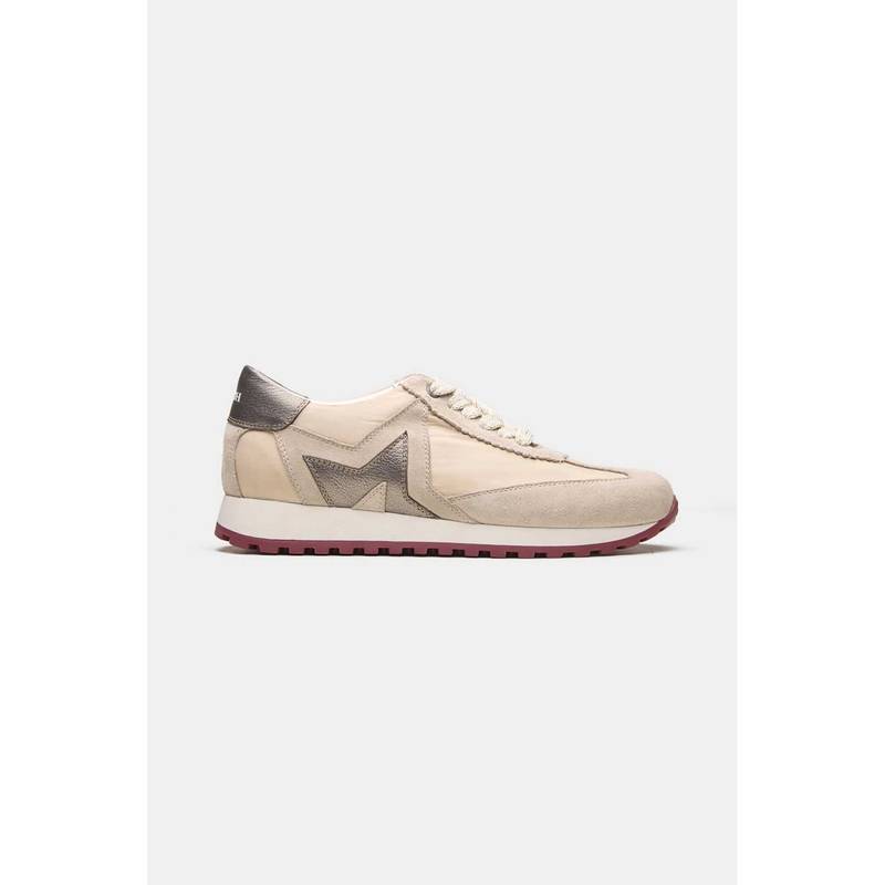 Oroh Women Ivory Leather Lace-Ups 1 Pair Sneakers (EURO 36)