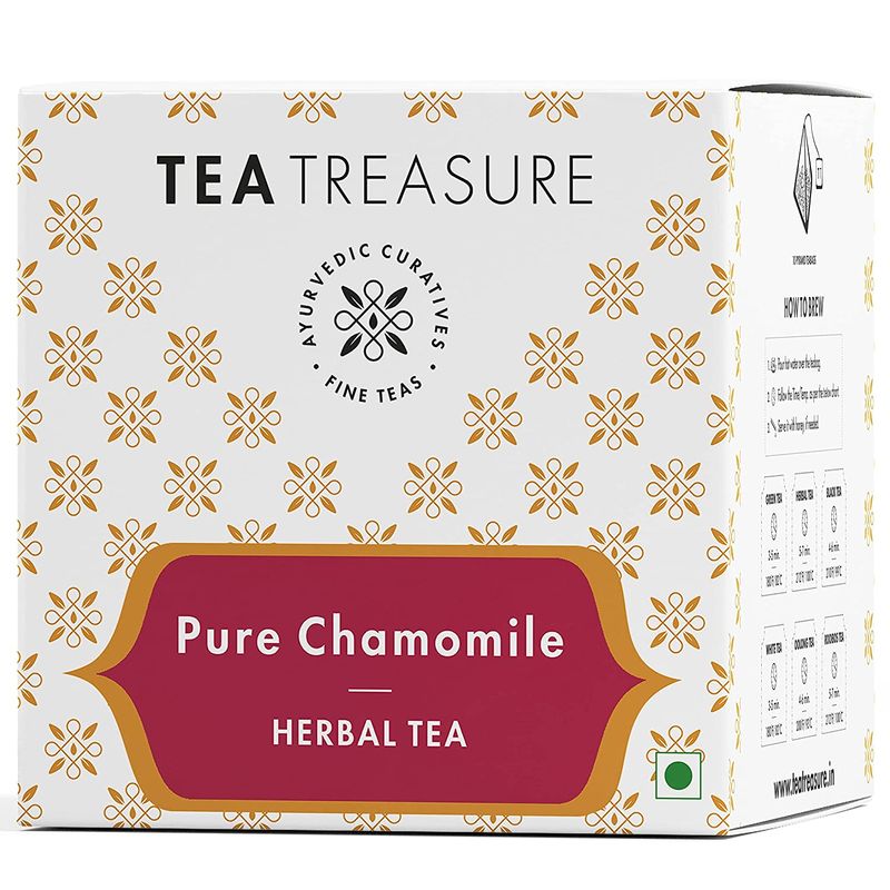 Tea Treasure Organic Pure Chamomile Tea Bags