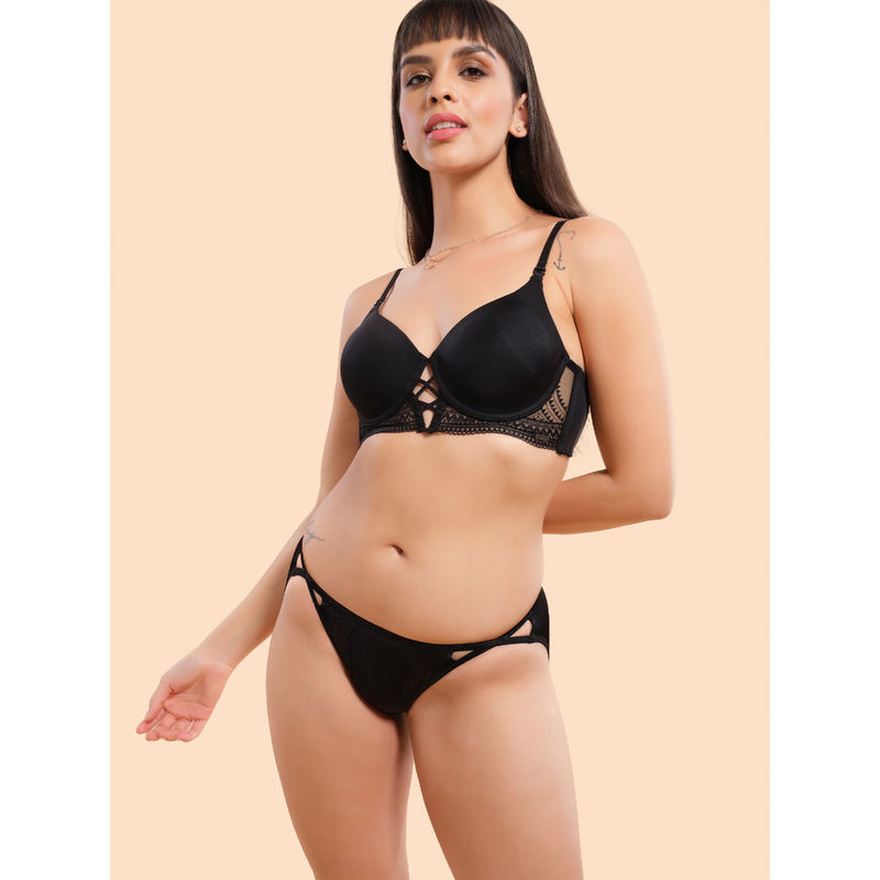 Enamor Women Ultra Low Waist String Bikini Panty (S)