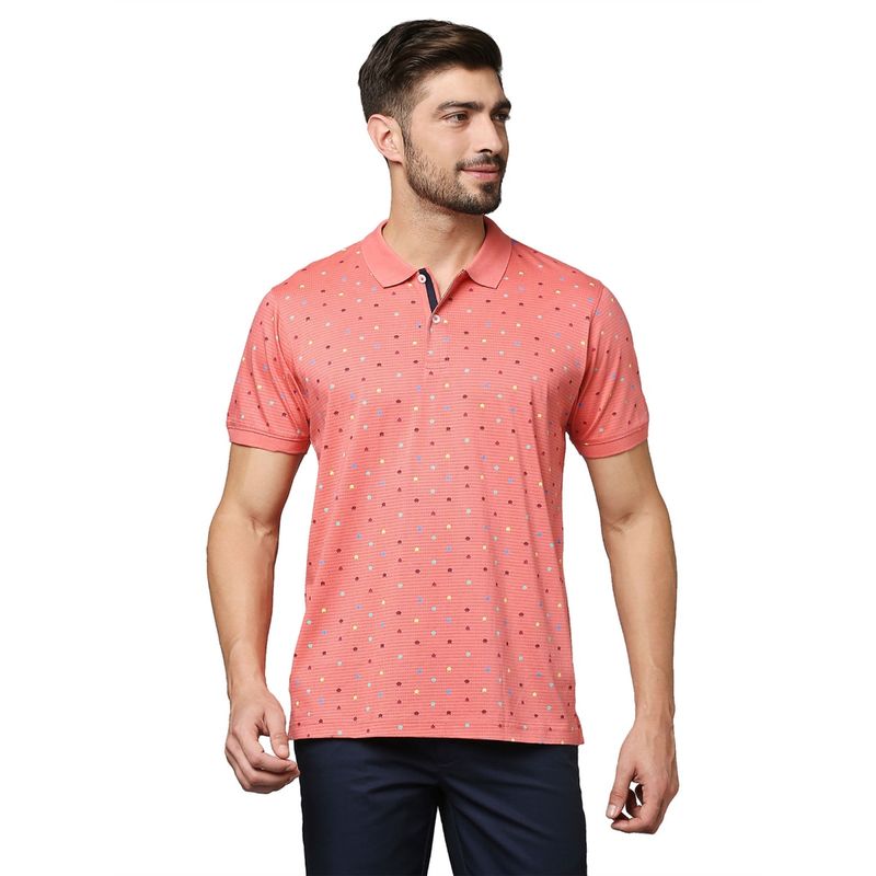 Park Avenue Coral Polo T-Shirt (S)