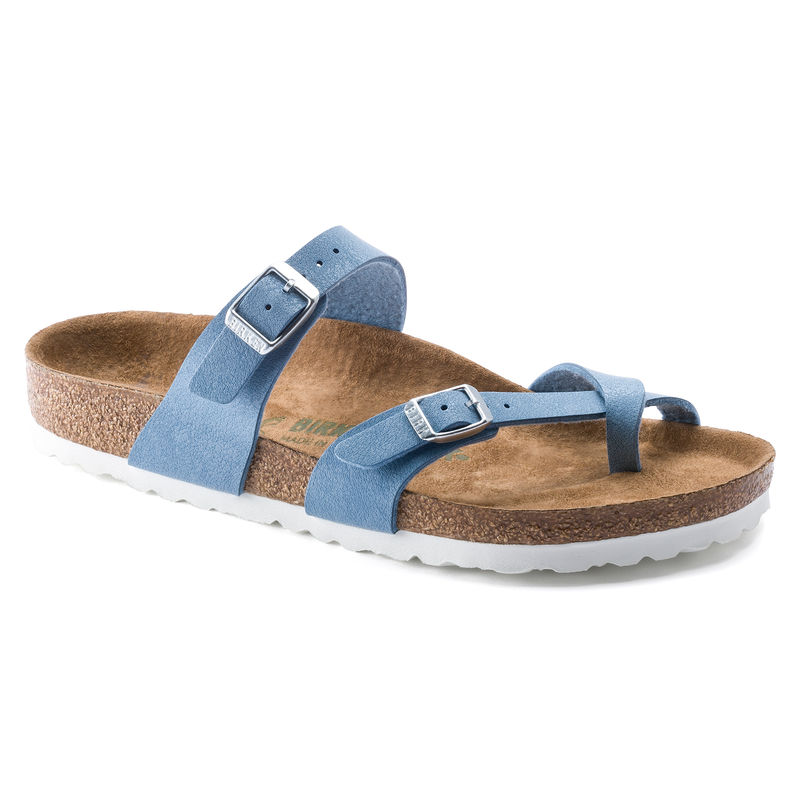 Buy Birkenstock Mayari Birko Flor Blue Regular Widht Womens