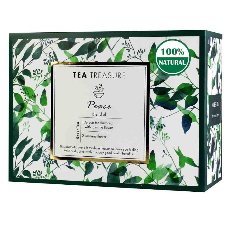 Tea Treasure Peace Tea 18 Pyramid Tea Bags