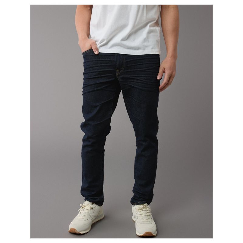 American Eagle Men Black Air Flex Plus Slim Jean (30)