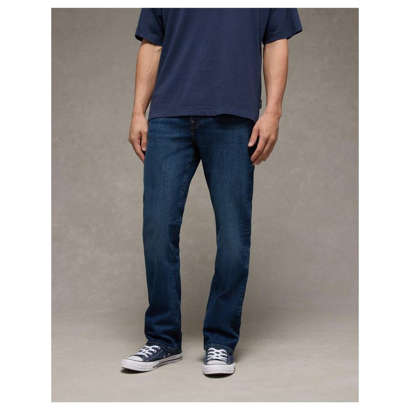 American Eagle Men Blue Airflex Original Bootcut Jeans (31)