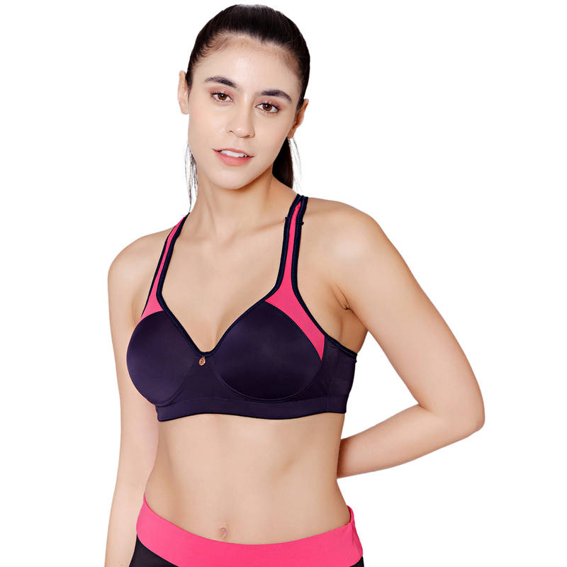 Bodycare Polyamide Navy Color Bra 1624NAVY (32B)