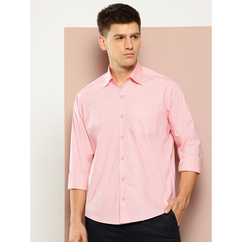 Club York Pink Casual Shirt (L)