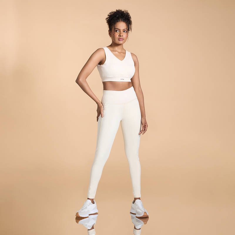Kica All Movement Sports Leggings For Support And Comfort (L)