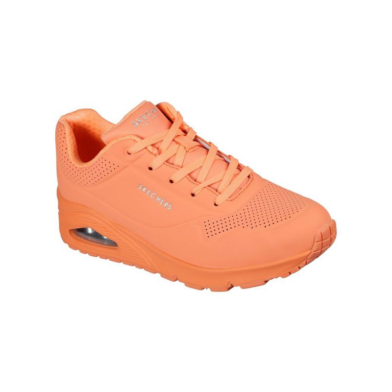 Skechers shop orange shoes