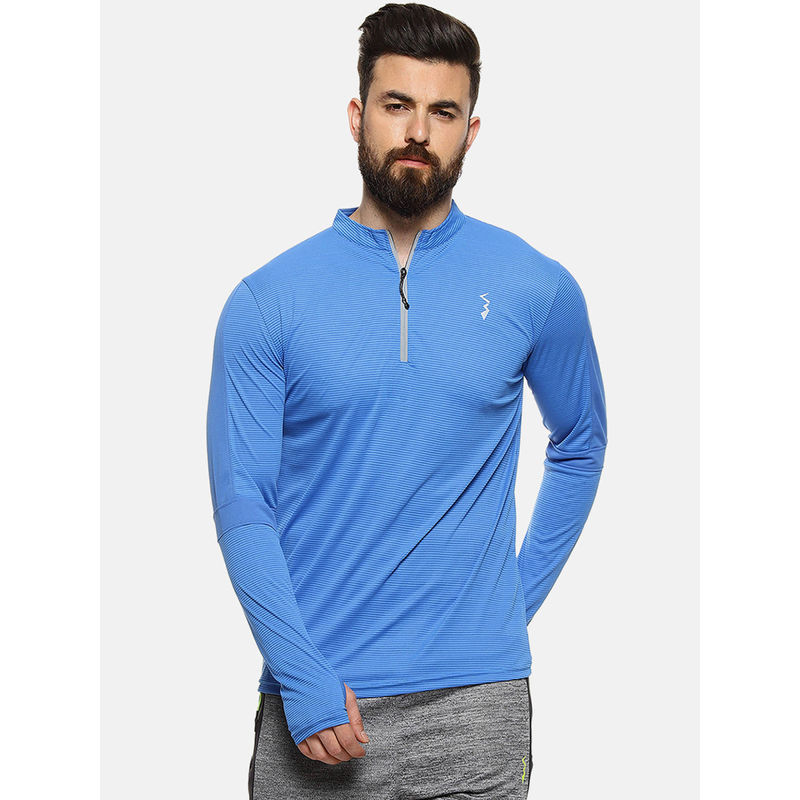 Campus Sutra Men Solid Full Sleeve Activewear & Sports T-Shirt(XL)