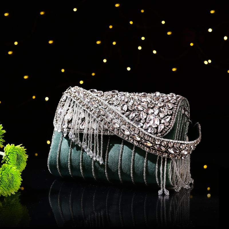 Luxury Designer Silk Amazon Evening Clutch Bags With Tassels For Women  Perfect For Weddings, Parties, And Everyday Use BA381 Y1810259N From Ai825,  $45.26 | DHgate.Com