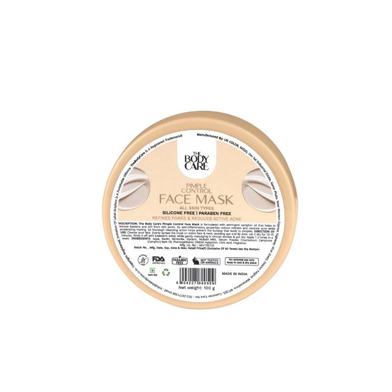 The Body Care Pimple Face Pack
