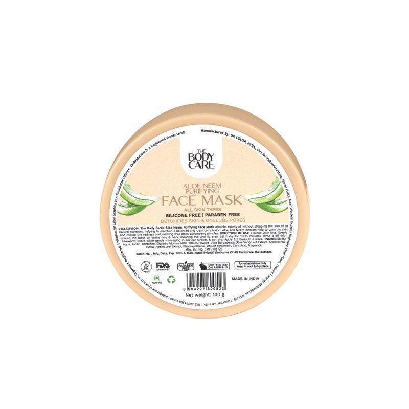 The Body Care Aloevera Face Pack