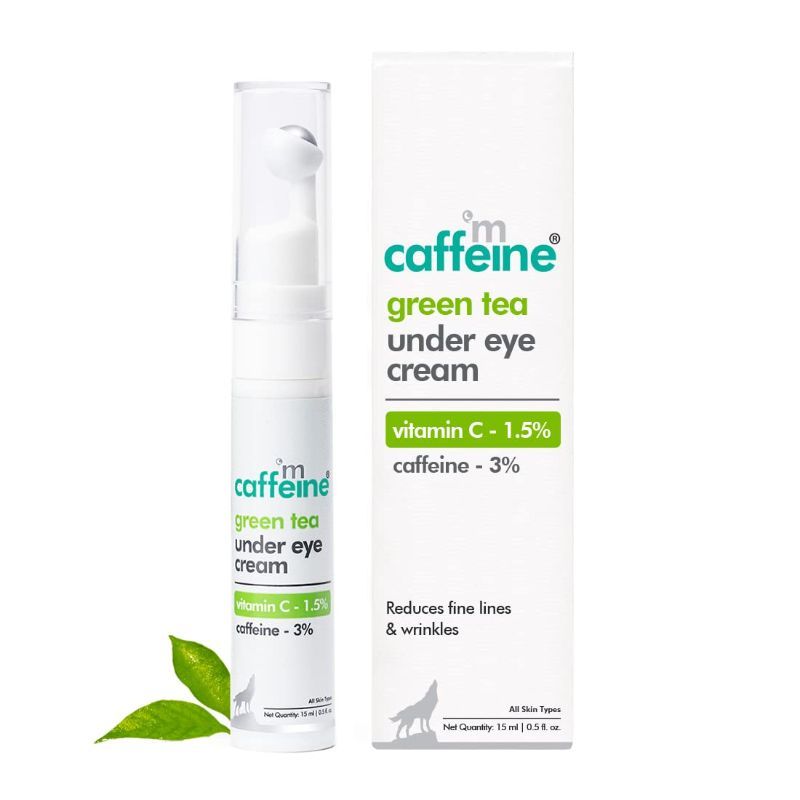 Buy MCaffeine Vitamin C Green Tea Under Eye Cream with 3 Caffeine to