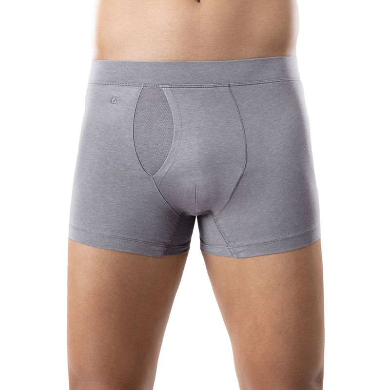 GLOOT Anti Odor Cotton Tencel Cooling Trunk-GLI002-Grey Melange (S)