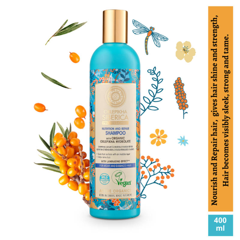 Natura Siberica Fresh Spa Bania Detox Honig Sbiten Bio-Shampoo – 300 Ml, Für Gepflegtes, Vitales Haar