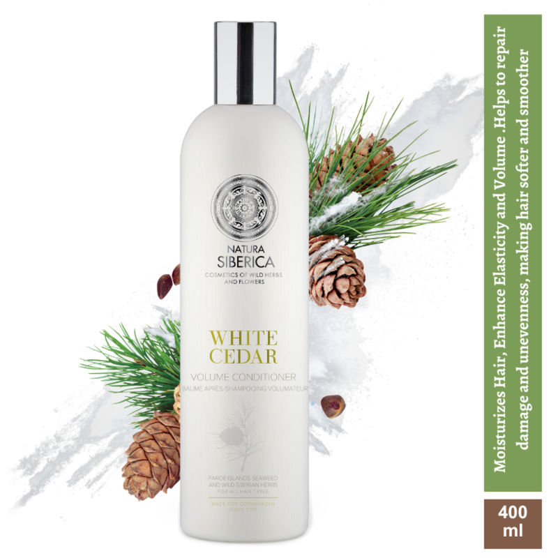 Buy Natura Siberica Copenhagen Volume Conditioner White Cedar Online