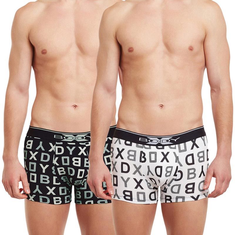 BODYX Pack Of 2 Fusion Trunks In Multi-Color (S)