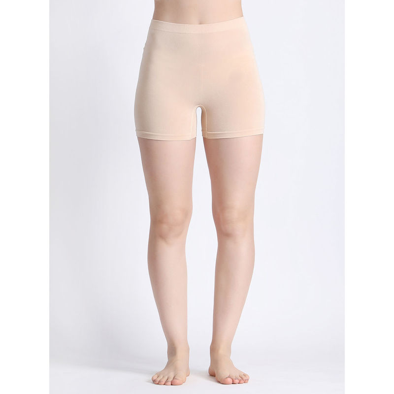 NEXT2SKIN Women Under Dress Cycling Shorts with An Elastic Waistband Skin (M-XL)