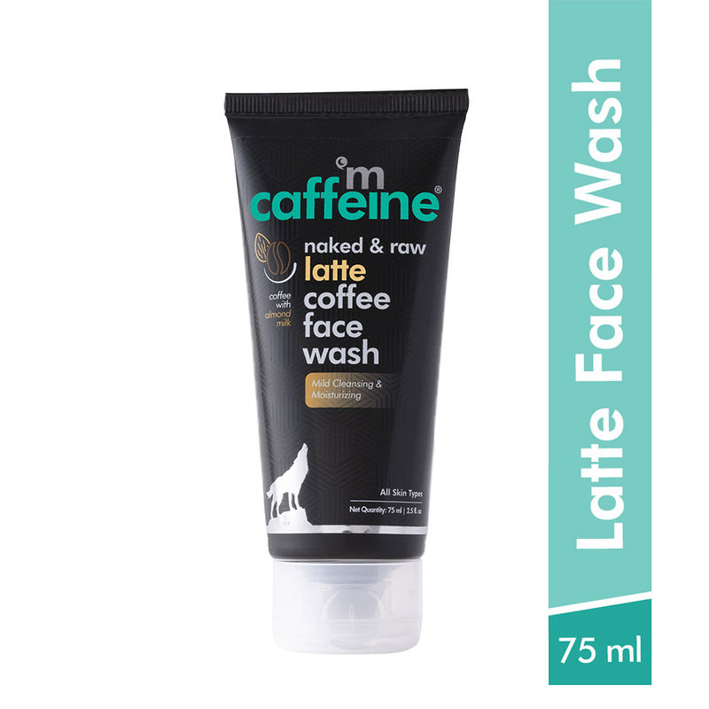 MCaffeine Latte Coffee Moisturizing Face Wash for Mild Cleansing with