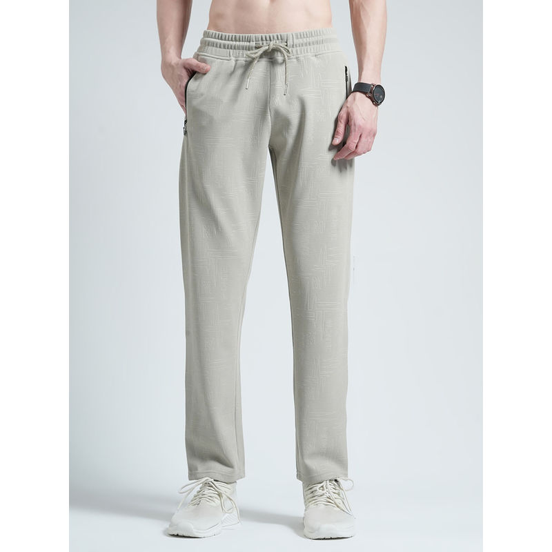 Monte Carlo Grey Solid Regular Fit Trackpant (3XL)