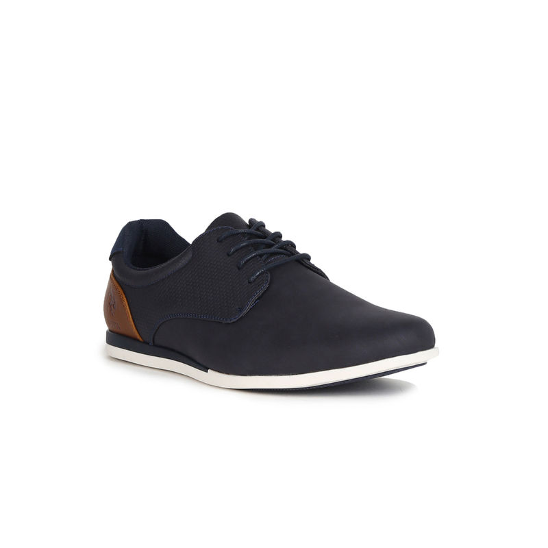 U.S. POLO ASSN. Lucius 2.0 Navy Derby Shoes (UK 6)