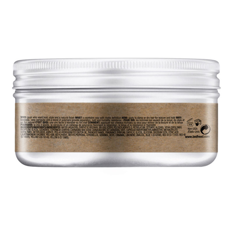 Tigi Bed Head For Men Matte Separation Workable Wax At Nykaa Com