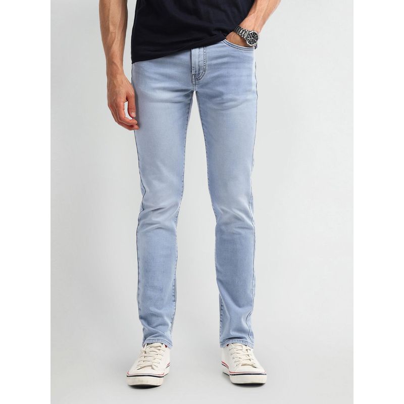 U.S. POLO ASSN. Light Blue Cotton Jeans (32)